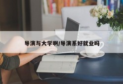 导演与大学啊/导演系好就业吗