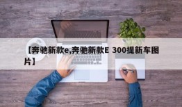 【奔驰新款e,奔驰新款E 300提新车图片】