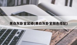 黑白灰卧室装修(黑白灰卧室颜色搭配)