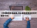 【河北最新疫情通报,河北最新疫情消息实时更新今天】