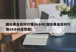 国际黄金实时行情24小时(国际黄金实时行情24小时走势图)
